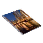 Chicago, Illinois, Skyline en Chicago River op 2 Notitieboek (Rechterzijde)