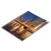 Chicago, Illinois, Skyline en Chicago River op 2 Notitieboek (Linkerzijde)