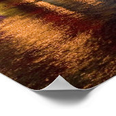 Chicago, Illinois, Skyline en Chicago River op 2 Poster (Hoek)