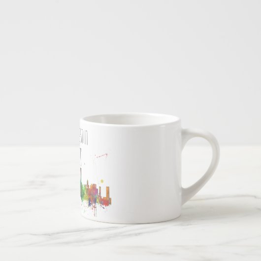 CHICAGO, ILLINOIS SKYLINE ESPRESSO KOP (Rechts)