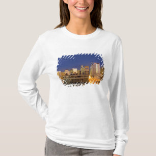 Chicago, Illinois, skyline foto genomen vanuit Wes T-shirt