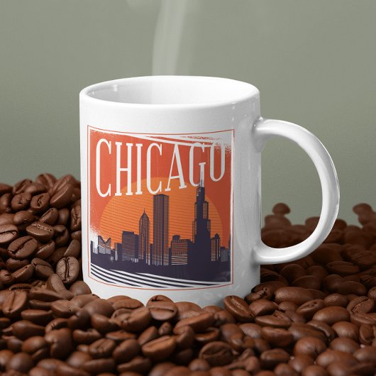 Chicago Illinois  Skyline Foto Koffiemok