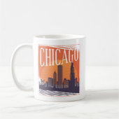 Chicago Illinois  Skyline Foto Koffiemok (Links)