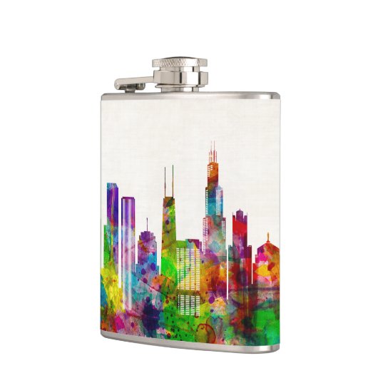 Chicago Illinois Skyline Heupfles (Links)