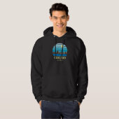 Chicago Illinois Skyline Hoodie (Voorkant volledig)
