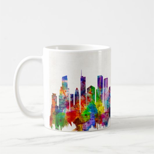 Chicago Illinois Skyline Koffiemok (Links)