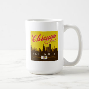 Chicago Illinois Skyline Koffiemok