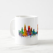 Chicago Illinois Skyline Koffiemok (Voorkant links)