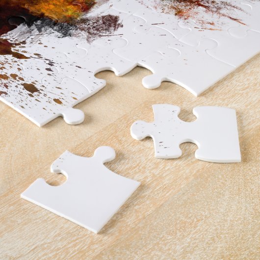 Chicago Illinois Skyline Legpuzzel (Zijkant)