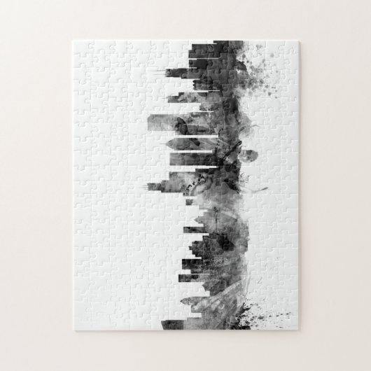 Chicago Illinois Skyline Legpuzzel (Verticaal)