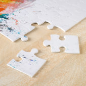 Chicago Illinois Skyline Legpuzzel (Zijkant)