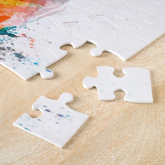 Chicago Illinois Skyline Legpuzzel (Zijkant)