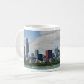 Chicago Illinois Skyline Panorama Koffiemok (Voorkant links)