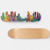 Chicago Illinois Skyline Persoonlijk Skateboard (Horizontaal)