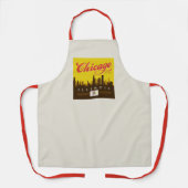 Chicago Illinois Skyline Schort (Voorkant)