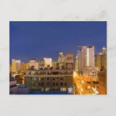 Chicago, Illinois, skyline shot van West Loop Briefkaart (Voorkant)