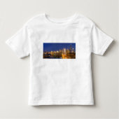 Chicago, Illinois, skyline shot van West Loop Kinder Shirts (Voorkant)