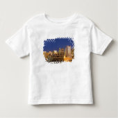 Chicago, Illinois, skyline shot van West Loop Kinder Shirts (Voorkant)