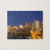 Chicago, Illinois, skyline shot van West Loop Legpuzzel (Horizontaal)