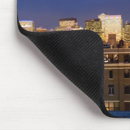 Chicago, Illinois, skyline shot van West Loop Muismat (Hoek)