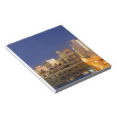 Chicago, Illinois, skyline shot van West Loop Notitieblok (Schuin)