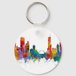 Chicago Illinois Skyline Sleutelhanger