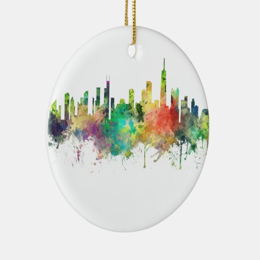 CHICAGO, ILLINOIS SKYLINE SP - KERAMISCH ORNAMENT (Rechts)