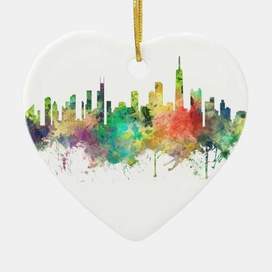 CHICAGO, ILLINOIS SKYLINE SP - KERAMISCH ORNAMENT (Voorkant)