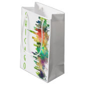 CHICAGO, ILLINOIS SKYLINE SP - KLEIN CADEAUZAKJE (Achterkant Gekanteld)