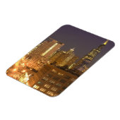 Chicago, Illinois, Skyline van West Loop bij Magneet (Linkerzijde)