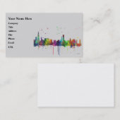 CHICAGO, ILLINOIS SKYLINE VISITEKAARTJE (Voorkant / Achterkant)