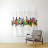 Chicago Illinois Skyline Wandkleed (In situ)