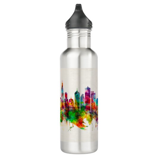 Chicago Illinois Skyline Waterfles (Rechts)