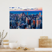 Chicago, Illinois Skyscrapers Poster (Keuken)