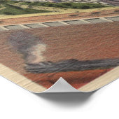 Chicago, Illinois, Soldaten Field en Field Poster (Hoek)