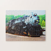 Chicago & Illinois Steam Engine - Naam toevoegen Legpuzzel (Horizontaal)