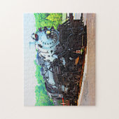 Chicago & Illinois Steam Engine - Naam toevoegen Legpuzzel (Verticaal)