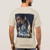 CHICAGO - ILLINOIS T-SHIRT (Achterkant)