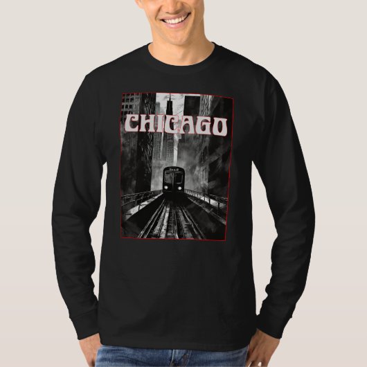 Chicago Illinois T-shirt (Voorkant)