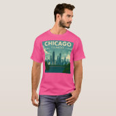 Chicago Illinois T-shirt (Voorkant volledig)