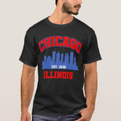 Chicago, Illinois T-shirt (Voorkant)