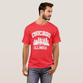 Chicago, Illinois T-shirt (Voorkant volledig)