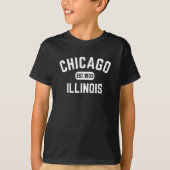 Chicago Illinois T-shirt (Voorkant)