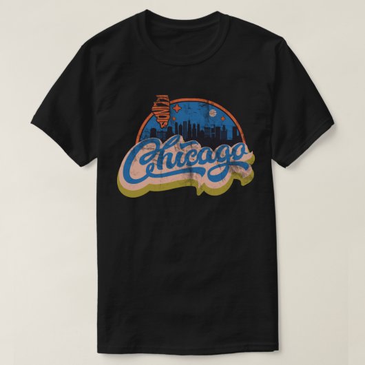 Chicago, Illinois T-shirt (Design voorkant)