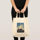  Chicago Illinois Tote Bag (Voorkant (product))