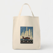  Chicago Illinois Tote Bag (Voorkant)