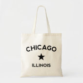Chicago Illinois Tote Bag (Voorkant)