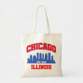 Chicago, Illinois Tote Bag (Voorkant)