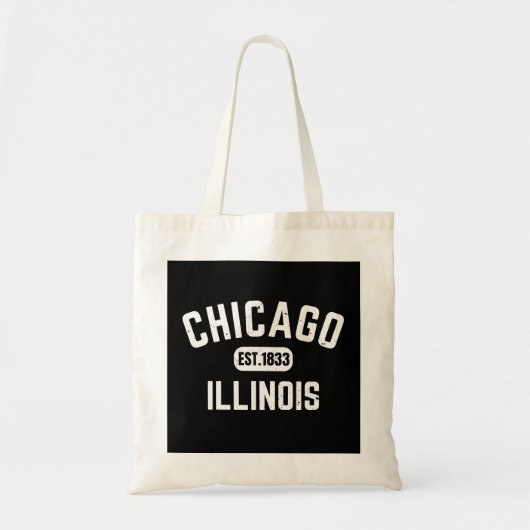 Chicago Illinois Tote Bag (Voorkant)