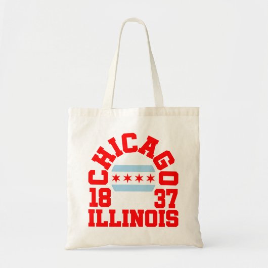 Chicago, Illinois Tote Bag (Voorkant)